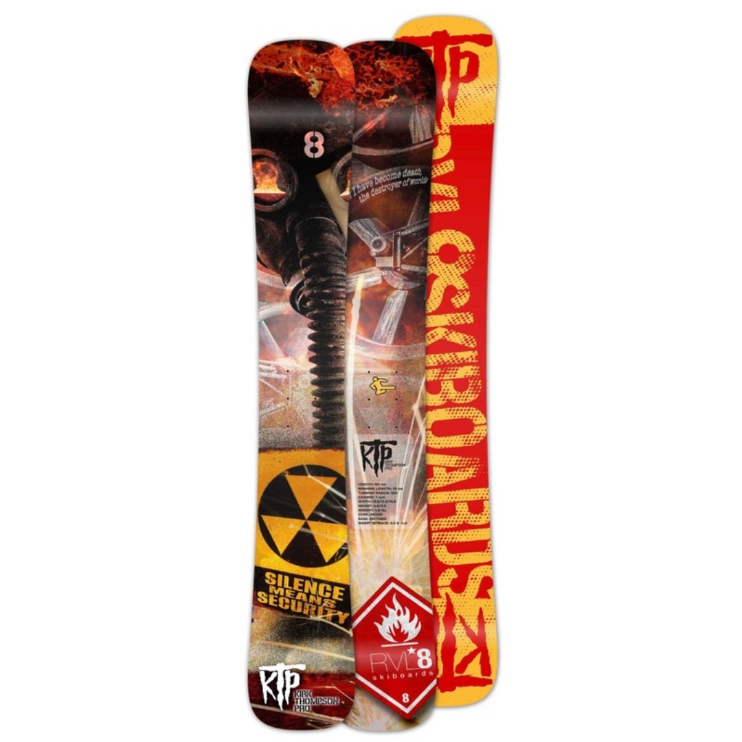 (Set of 2) KTP 2026 101cm Cambered Hard Pack Rear Skis