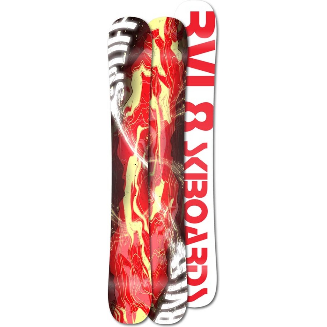 (Set of 2) Spliff 2024 “Fire-Cyclone” 109cm Cambered/Rockered Rear Skis